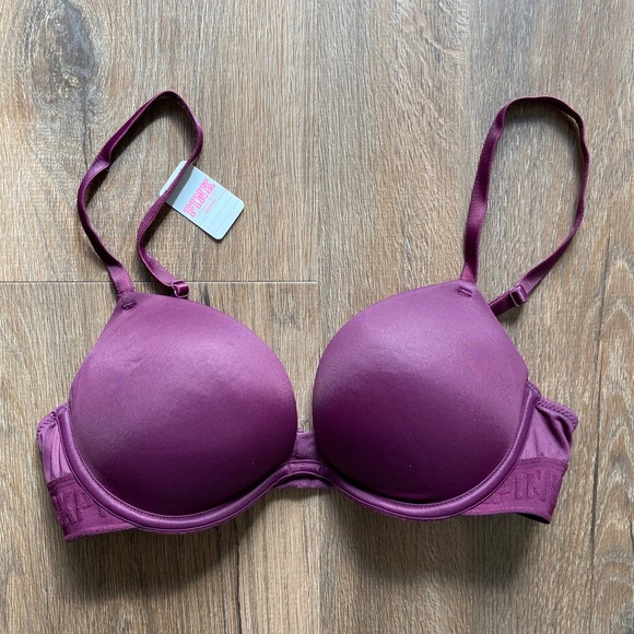 PINK Victoria's Secret Tops - Pink Wear Everywhere Super Push Up